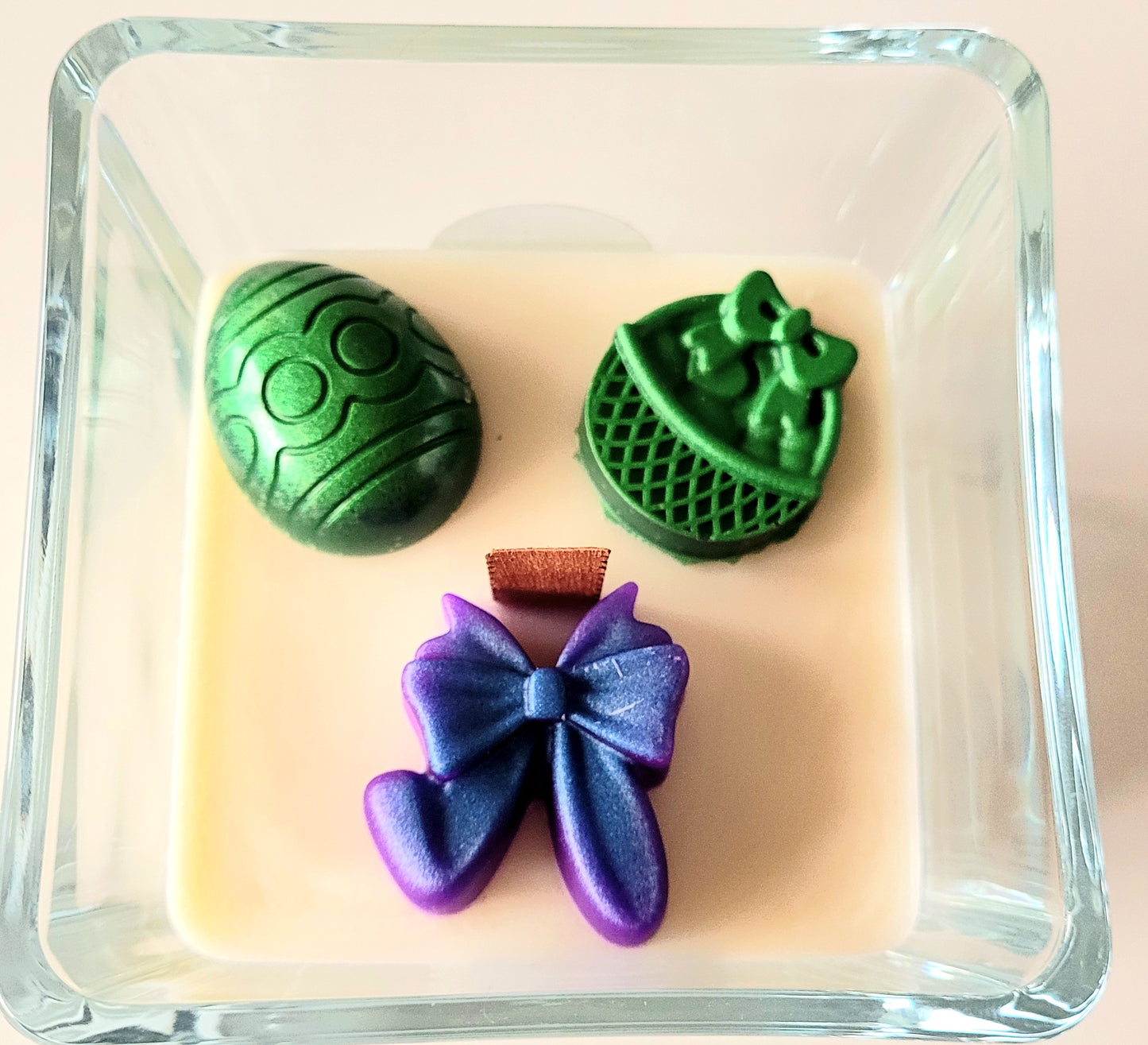 Osterzauber im Glas – pro Stück werden per Zufall ausgewählt.