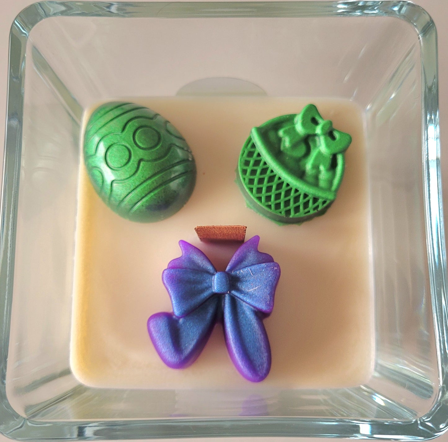 Osterzauber im Glas – pro Stück werden per Zufall ausgewählt.