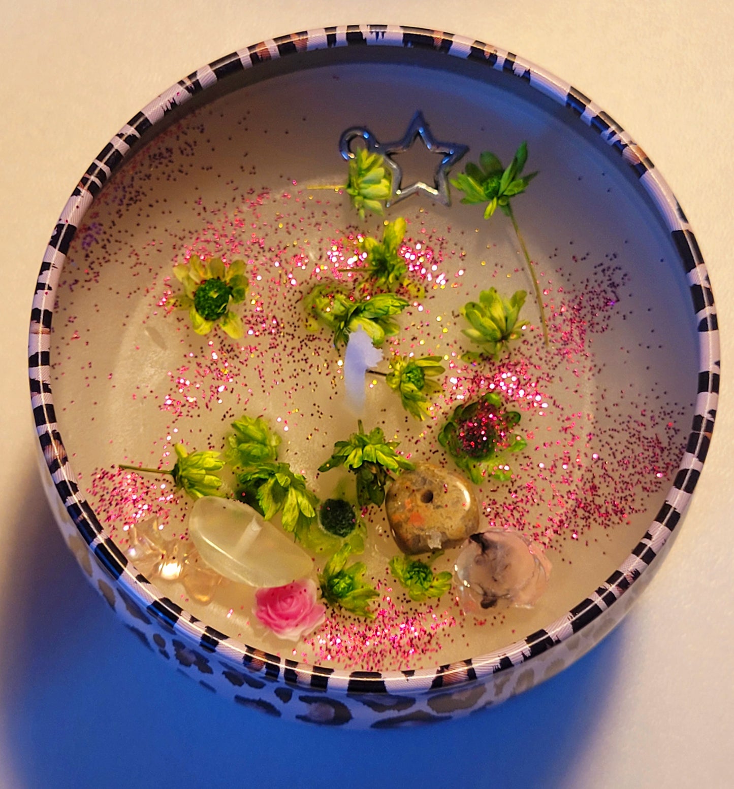 Kerzen in Metalldosen 4 Stück