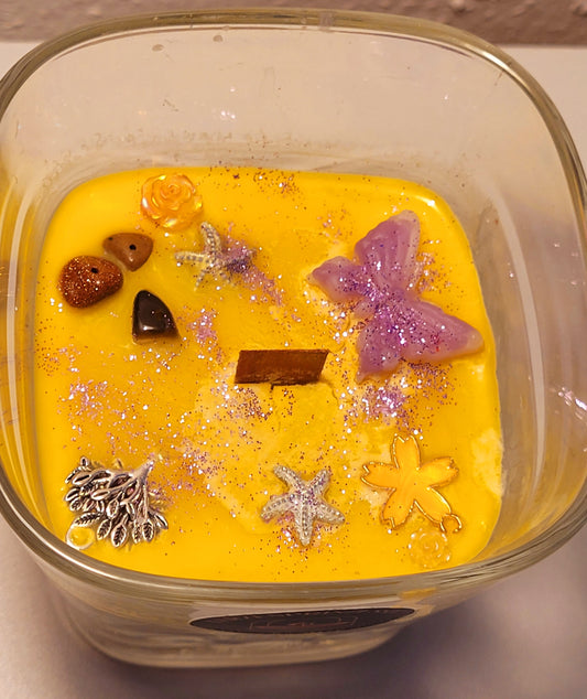 Kerze im Glas Sommer